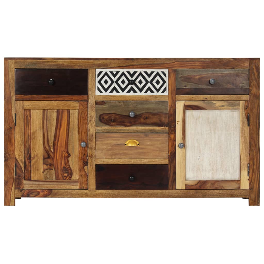 Sideboard 140x40x80 cm Massivholz