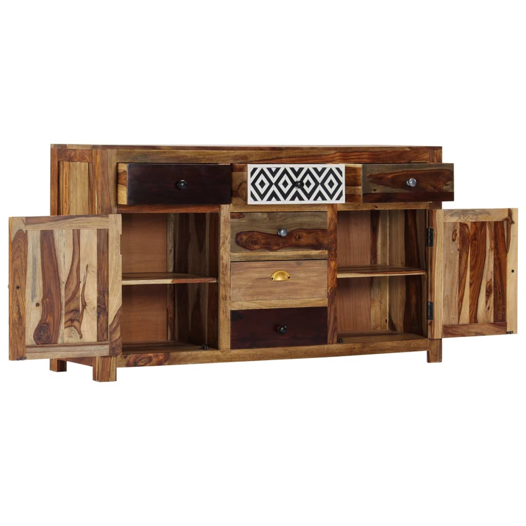 Sideboard 140x40x80 cm Massivholz