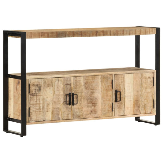 Side cabinet 120 x 30 x 75 cm solid mango wood