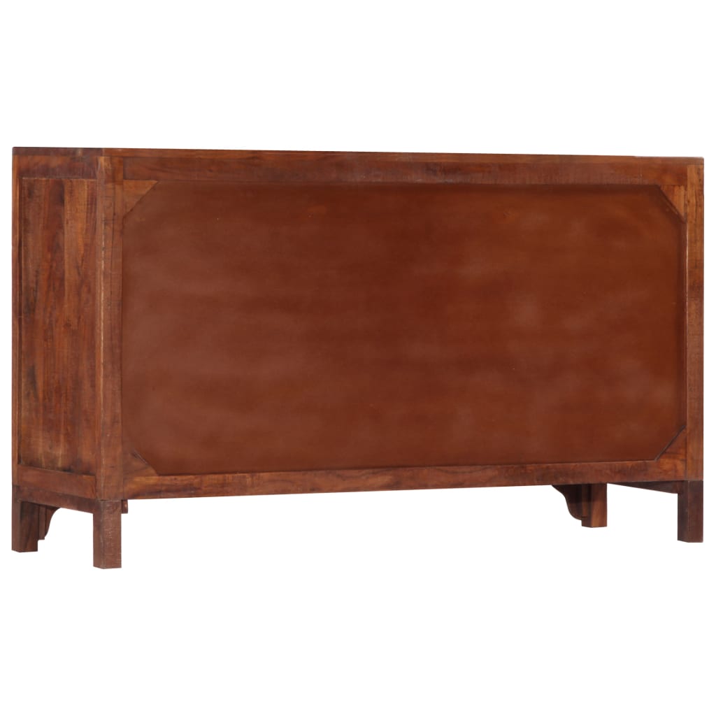 Sideboard 140x40x80 cm Massivholz Akazie