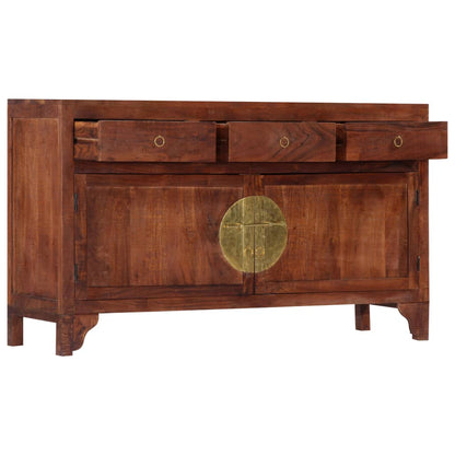 Sideboard 140x40x80 cm Massivholz Akazie