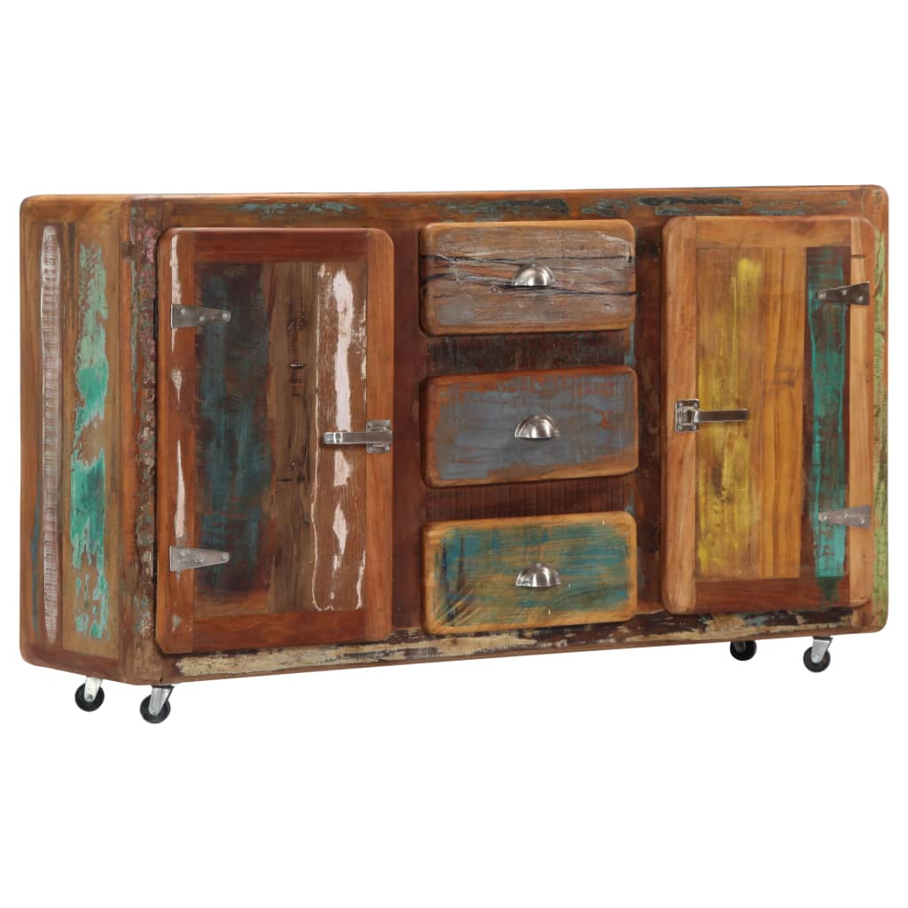 Sideboard 150x43x86 cm solid reclaimed wood