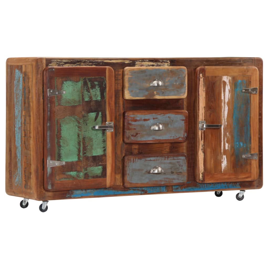 Sideboard 150x43x86 cm solid reclaimed wood