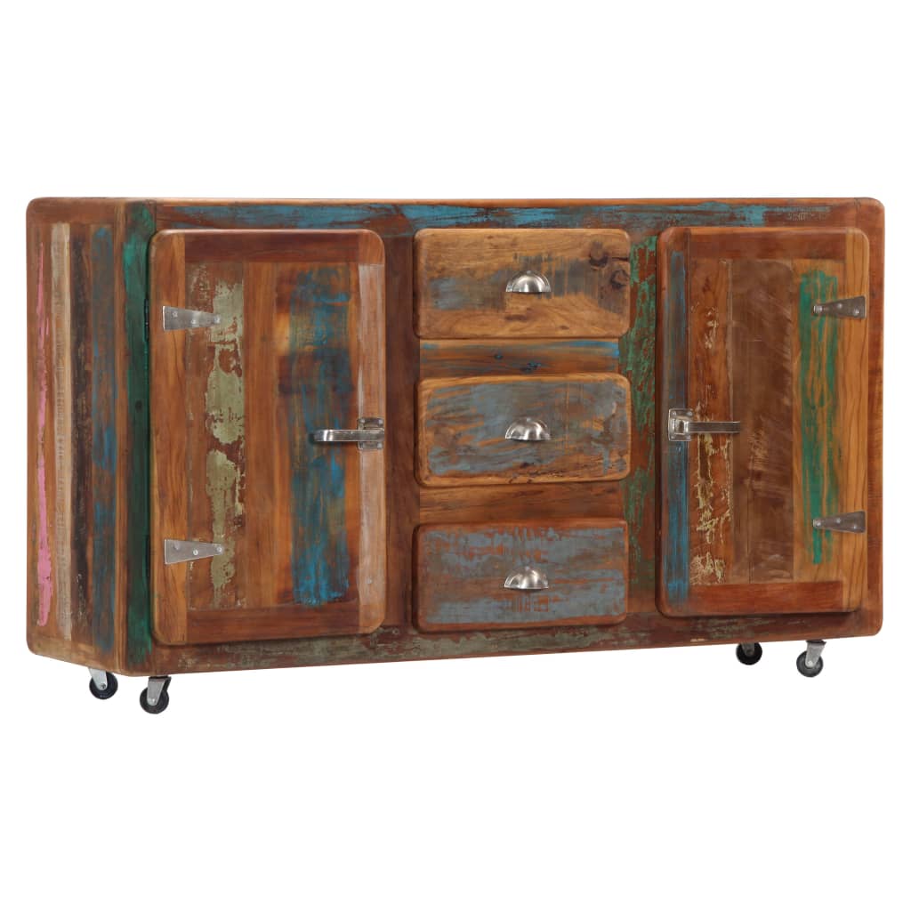 Sideboard 150x43x86 cm solid reclaimed wood