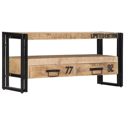 TV-Schrank 100x30x45 cm Mango Massivholz