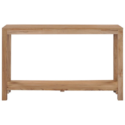 Console table 120x35x75 cm solid teak wood