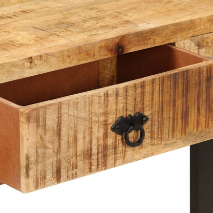 Console table 110 x 30 x 76 cm solid mango wood