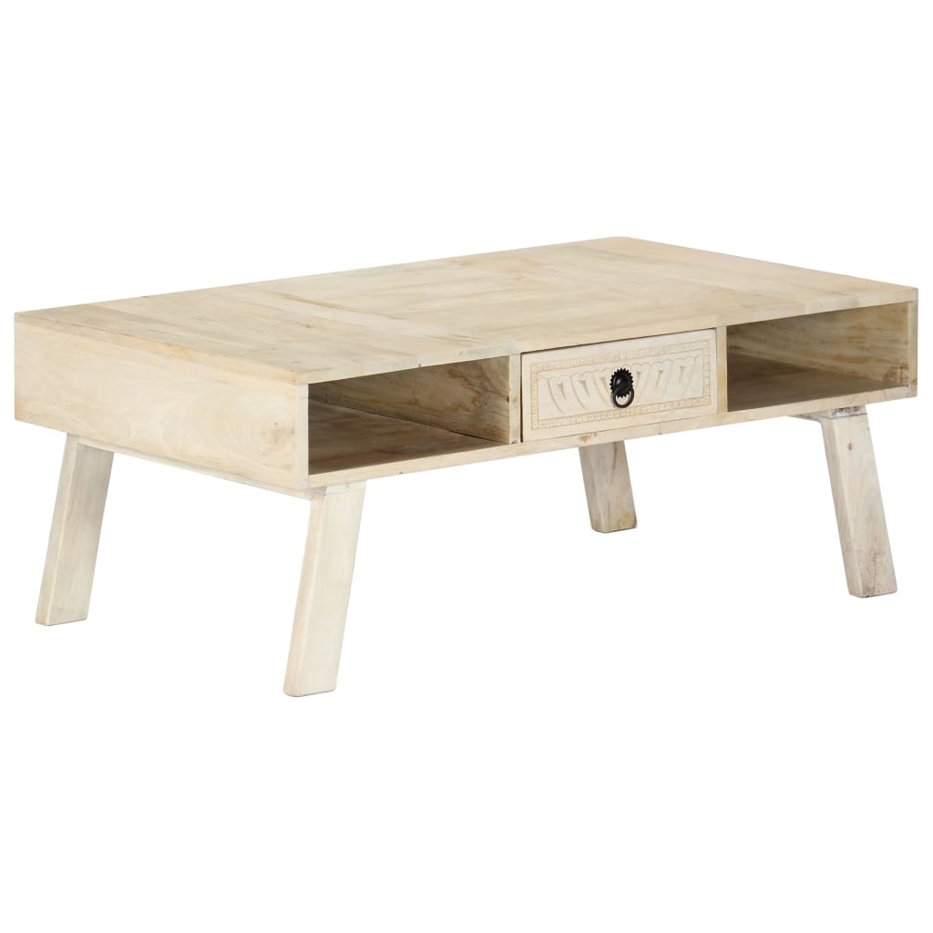 Coffee table 100×60×40 cm mango solid wood