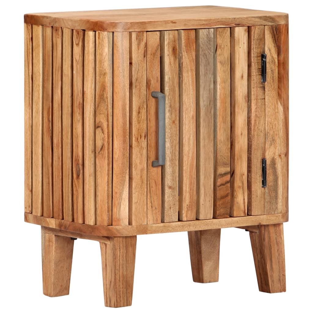 Bedside table 40 x 30 x 50 cm acacia solid wood