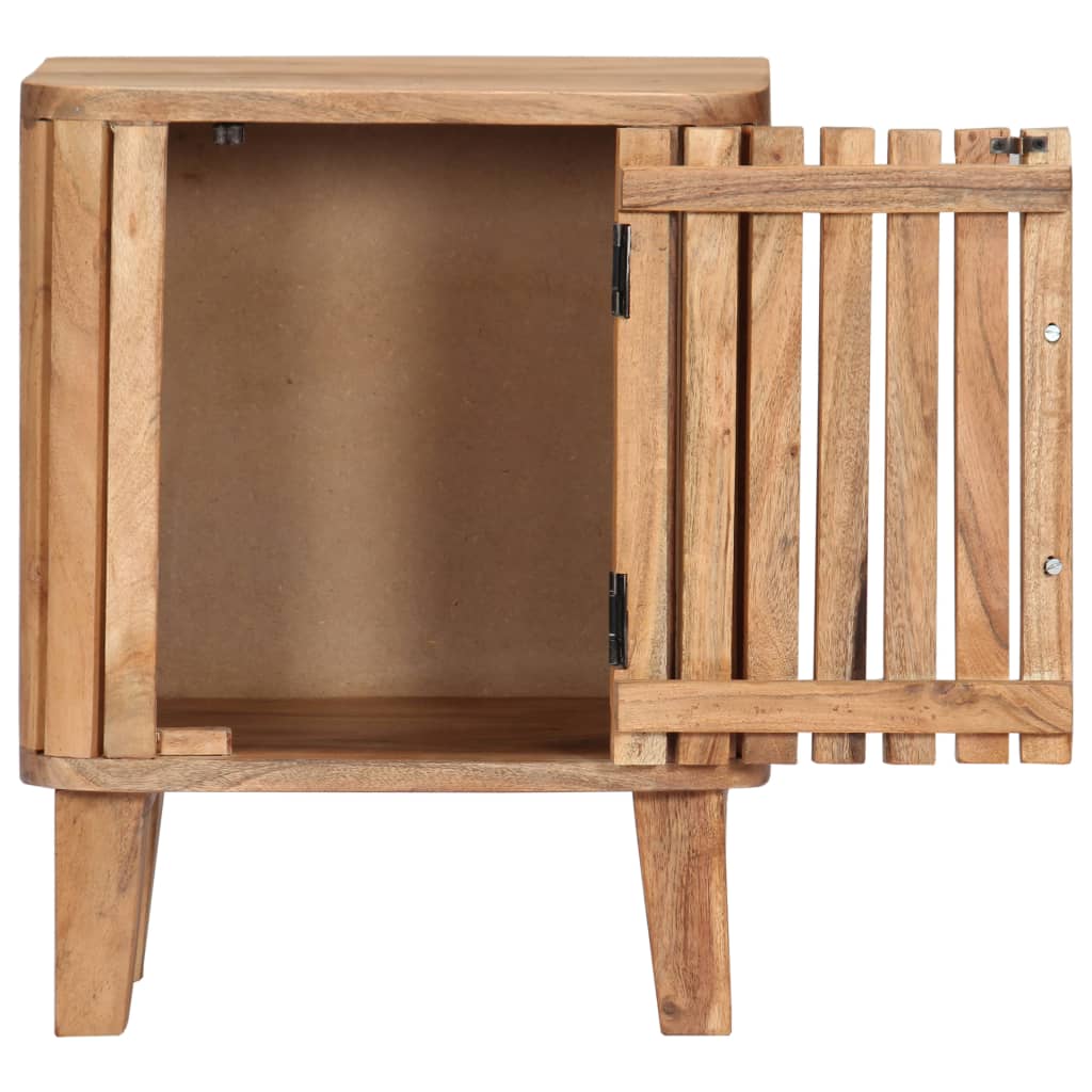 Bedside table 40 x 30 x 50 cm acacia solid wood