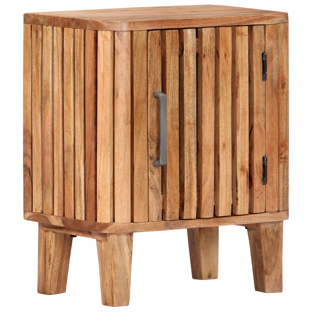 Bedside table 40 x 30 x 50 cm acacia solid wood