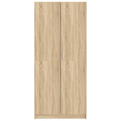 Wardrobe Sonoma oak 80x52x180 cm wood material