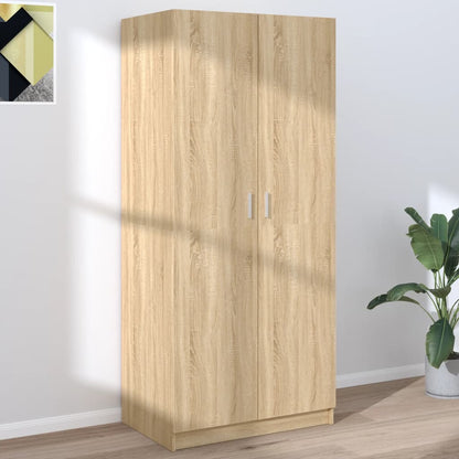 Wardrobe Sonoma oak 80x52x180 cm wood material