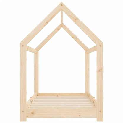 Children's bed frame solid pine 80 x 160 cm