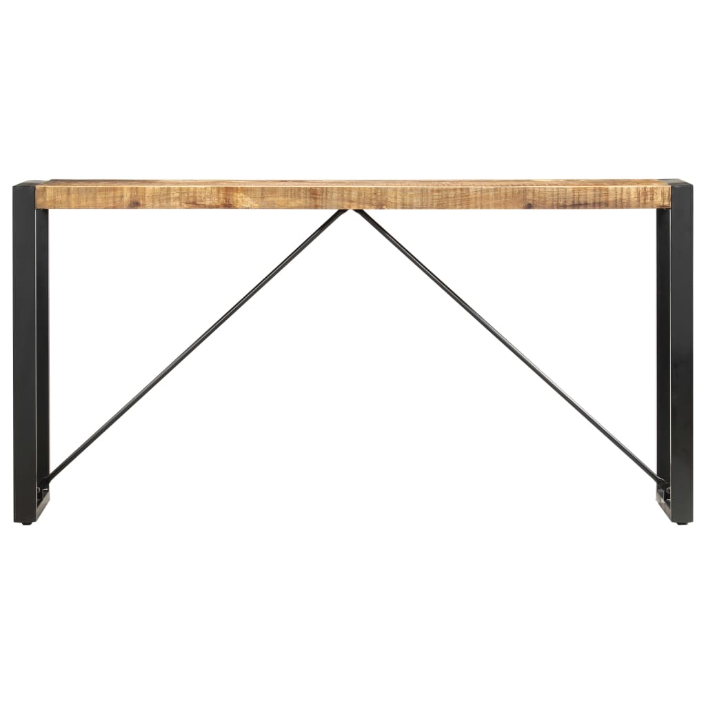 Konsolentisch 150x35x76 cm Massivholz Mango