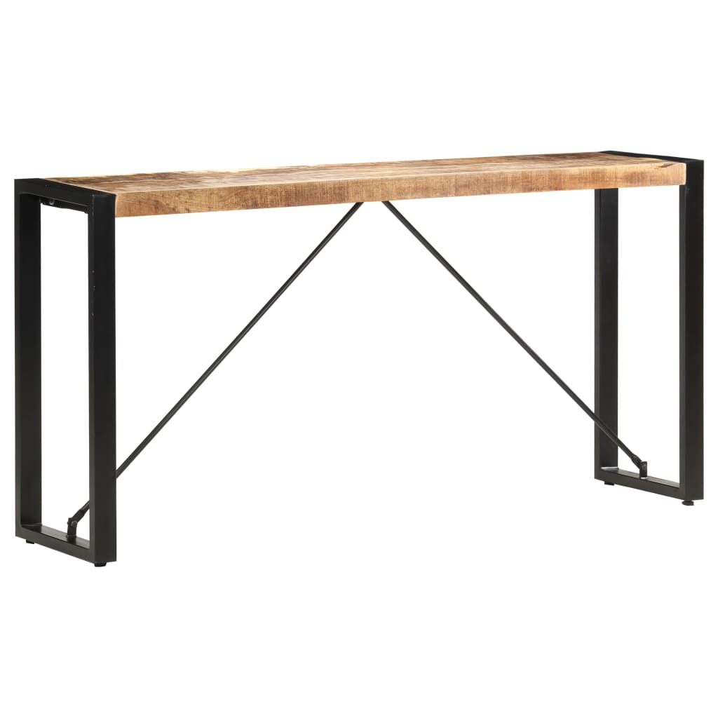 Konsolentisch 150x35x76 cm Massivholz Mango