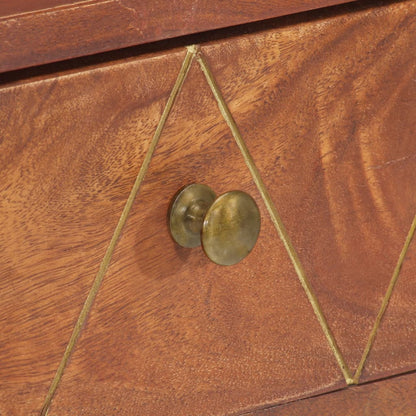 Console table 90×35×76 cm solid acacia wood