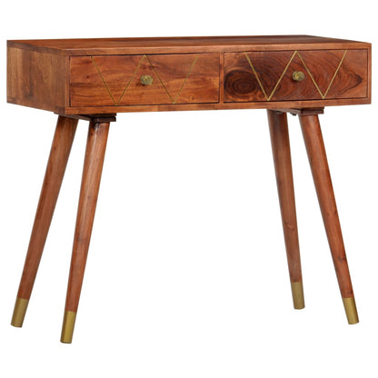 Console table 90×35×76 cm solid acacia wood