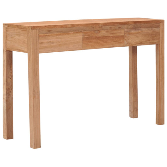 Console table 110x35x75 cm solid teak