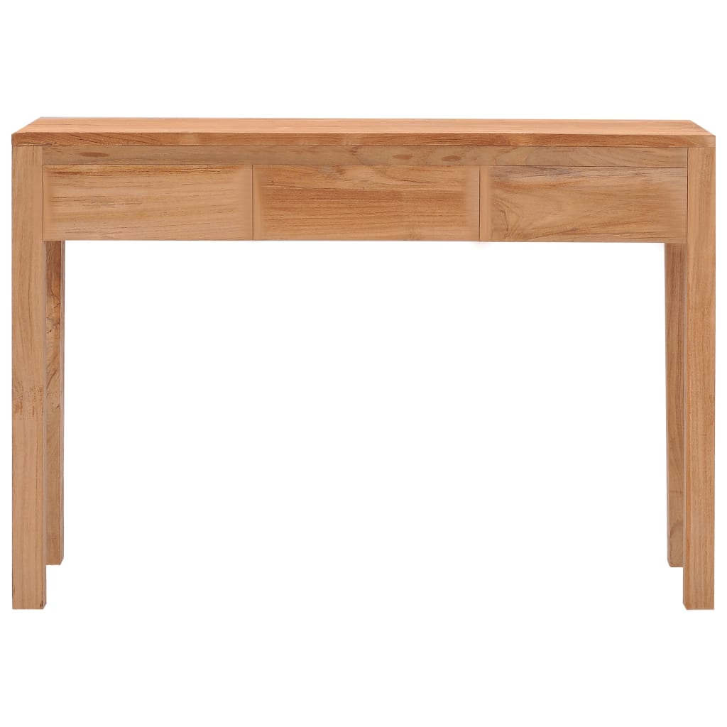 Console table 110x35x75 cm solid teak