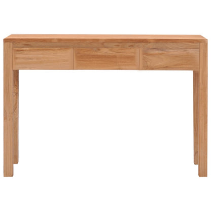 Console table 110x35x75 cm solid teak