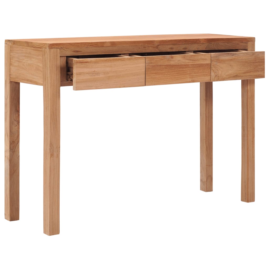 Console table 110x35x75 cm solid teak