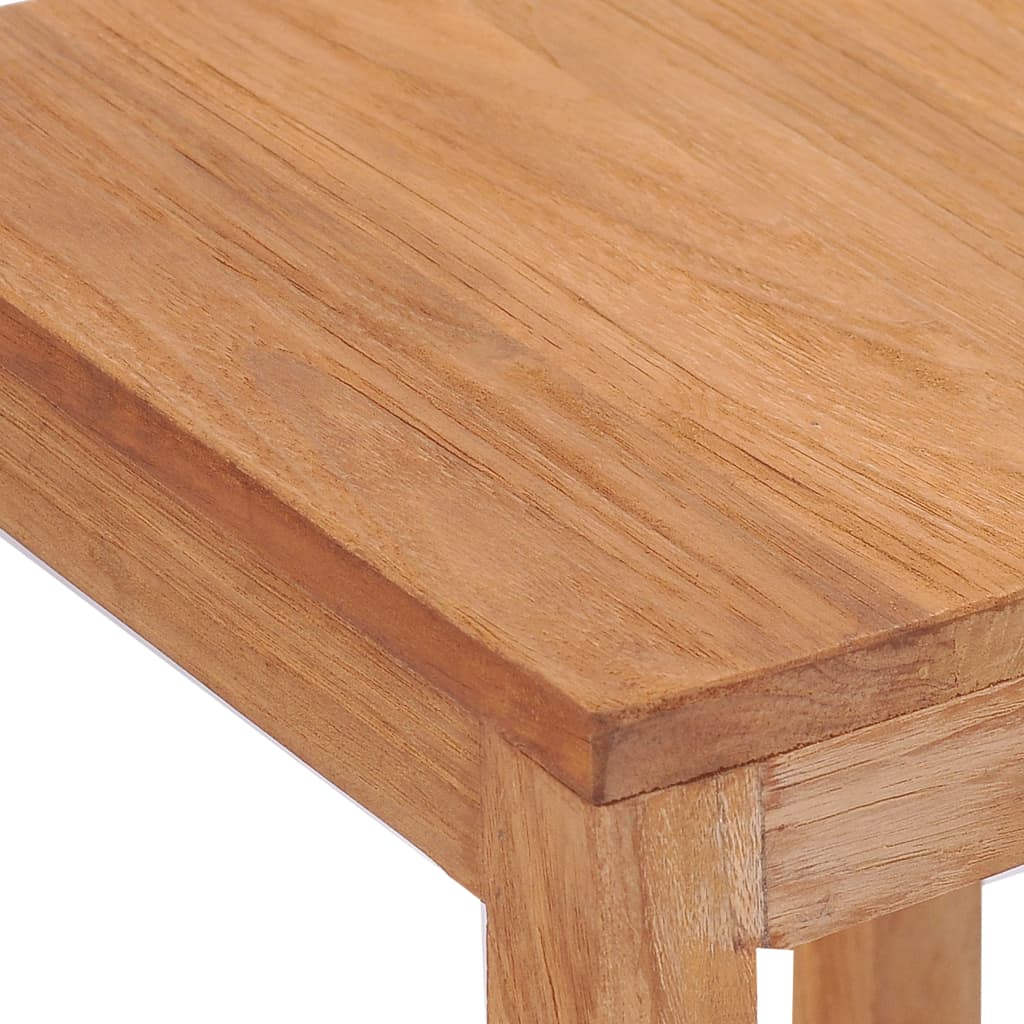 Barhocker 4 Stk. Massivholz Teak