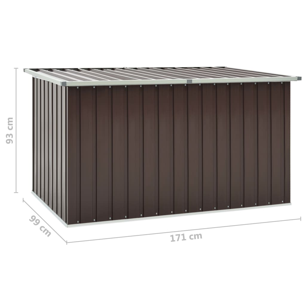 Garden box brown 171 x 99 x 93 cm