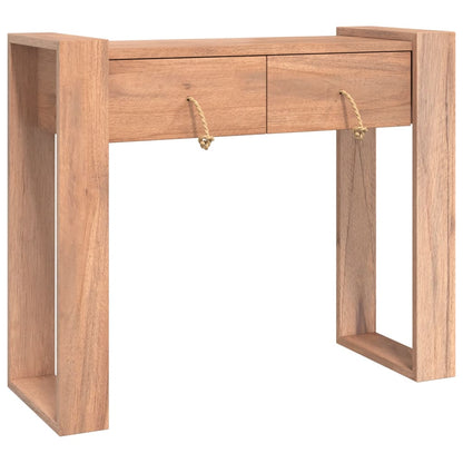 Console table 90x35x75 cm solid teak wood