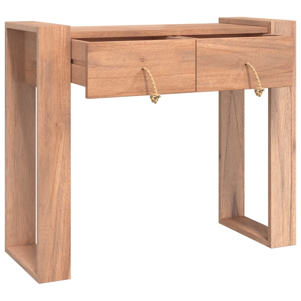 Console table 90x35x75 cm solid teak wood