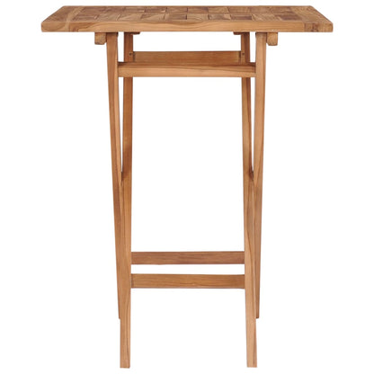 Gartentisch Klappbar 60×60×75 cm Massivholz Teak