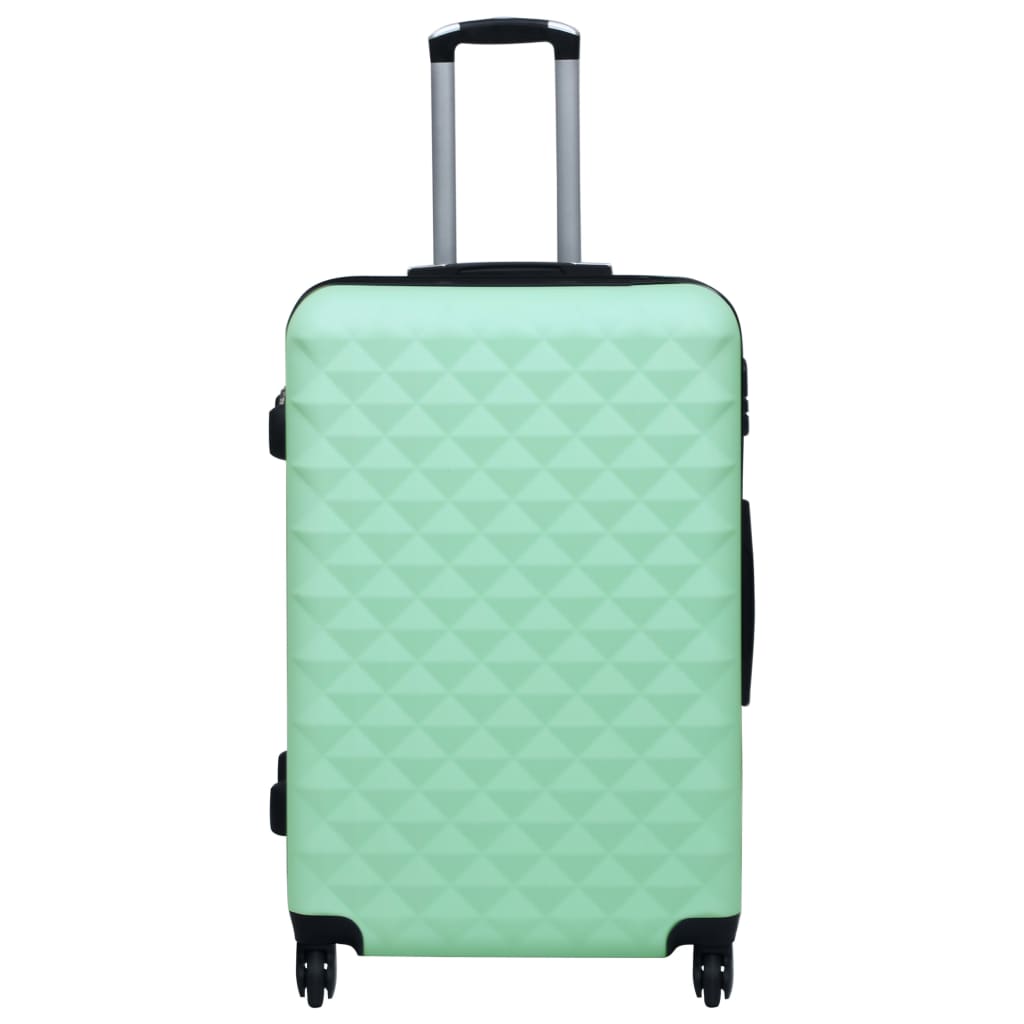 Hard shell trolley set 2 pcs. Mint green ABS