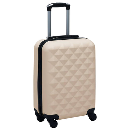 Hard shell trolley set 2 pcs. Golden ABS