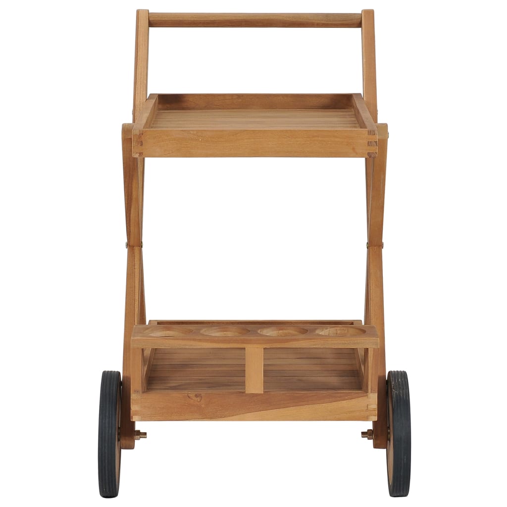 Tea trolley solid teak