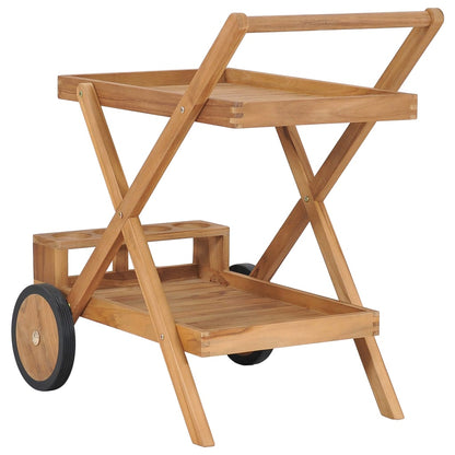 Tea trolley solid teak