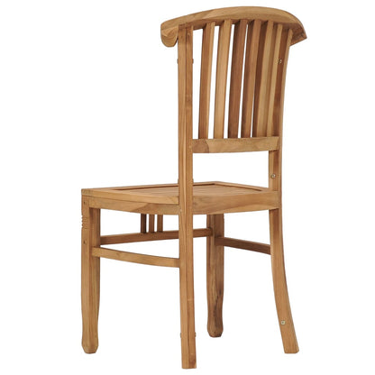 Garden chairs 2 pcs. Solid teak wood