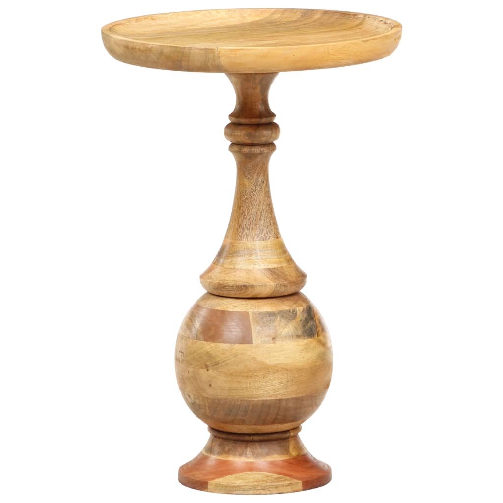 Round side table 43 x 43 x 66 cm solid mango wood