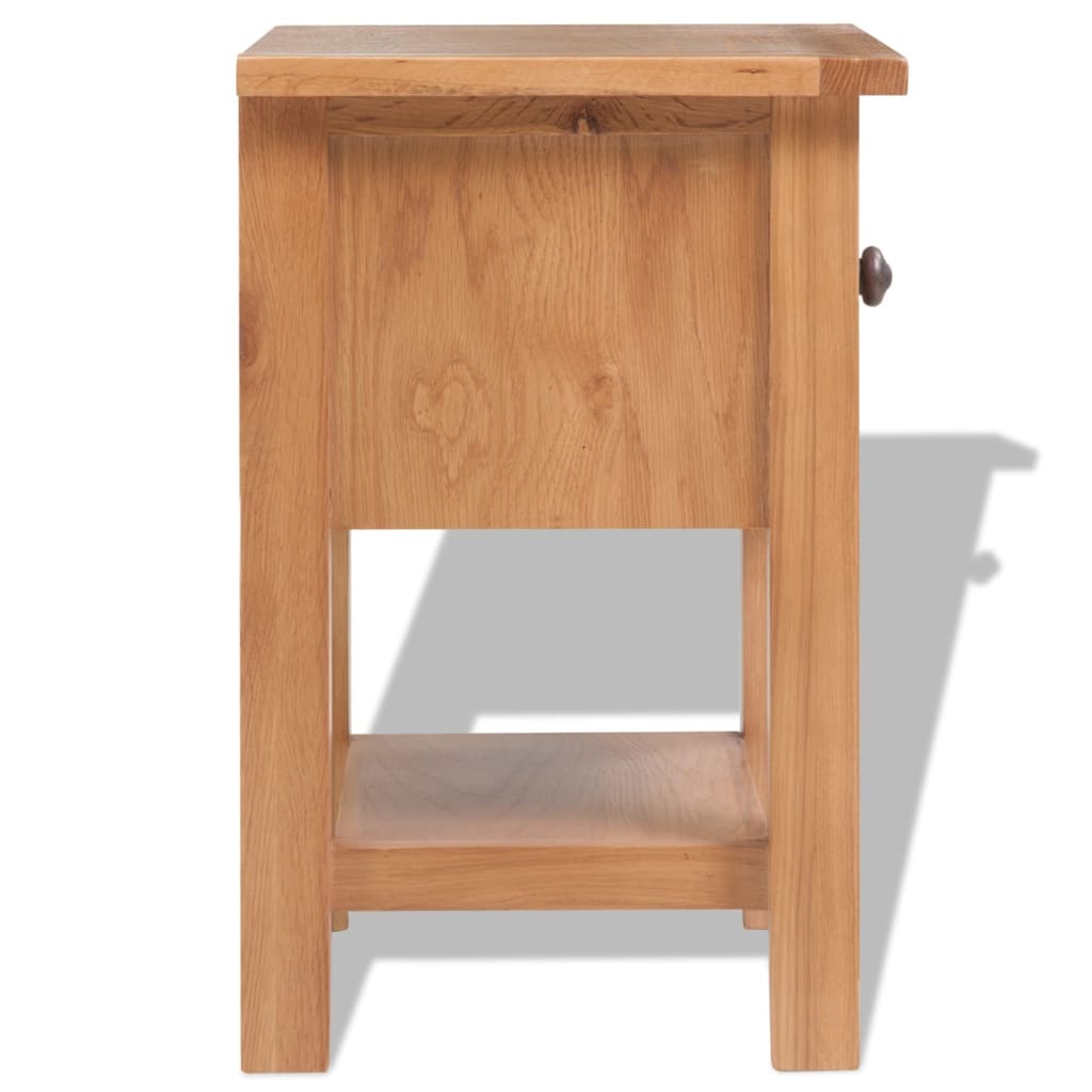 Bedside tables 2 pcs. 36x30x47 cm solid oak