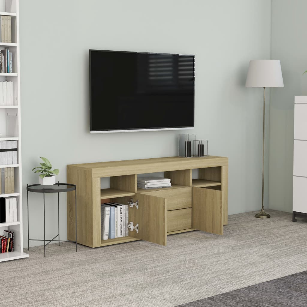 TV-Schrank Sonoma-Eiche 120x30x50 cm Holzwerkstoff