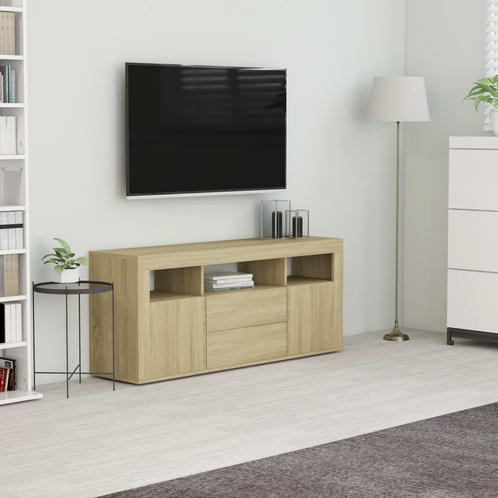 TV-Schrank Sonoma-Eiche 120x30x50 cm Holzwerkstoff