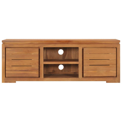 TV-Schrank 110 x 30 x 40 cm Teak Massivholz