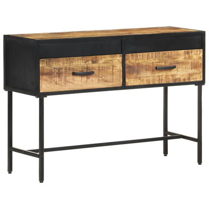 Console table 110x35x75 cm rough mango wood