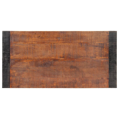 Esstisch 120x60x76 cm Raues Mango-Massivholz