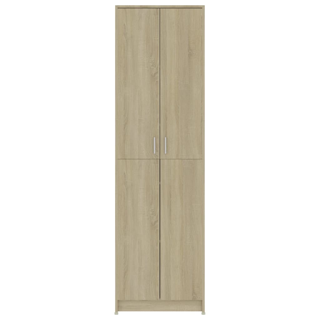 Garderobenschrank Sonoma-Eiche 55x25x189 cm Holzwerkstoff