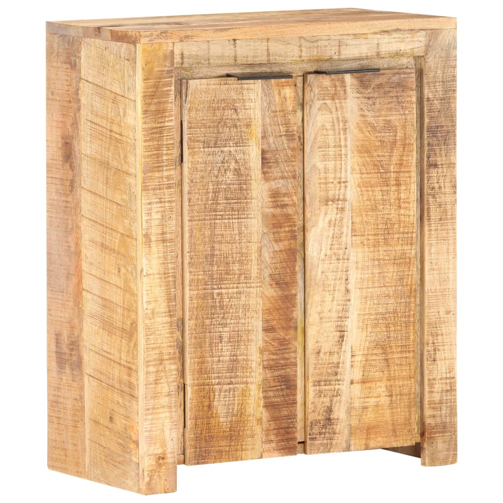 Sideboard 59x33x75 cm Raues Mangoholz