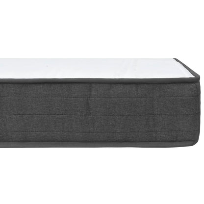 Boxspringbett Dunkelgrau Stoff 160x200 cm