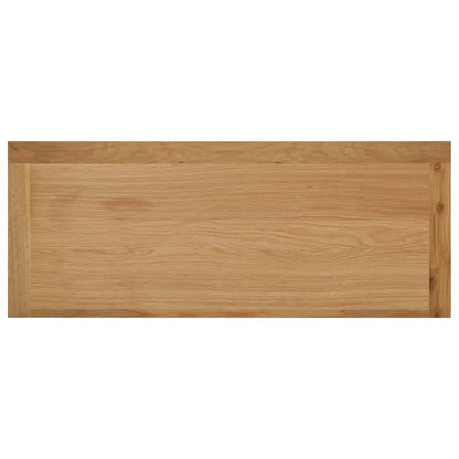 Weinschrank für 11 Flaschen 80 x 32 x 80 cm  Eiche Massivholz