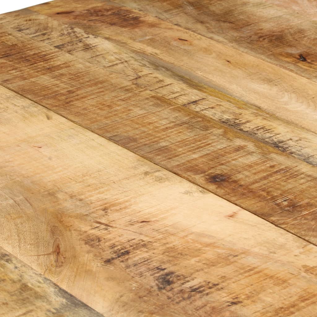 Esstisch 160x80x76 cm Raues Mangoholz