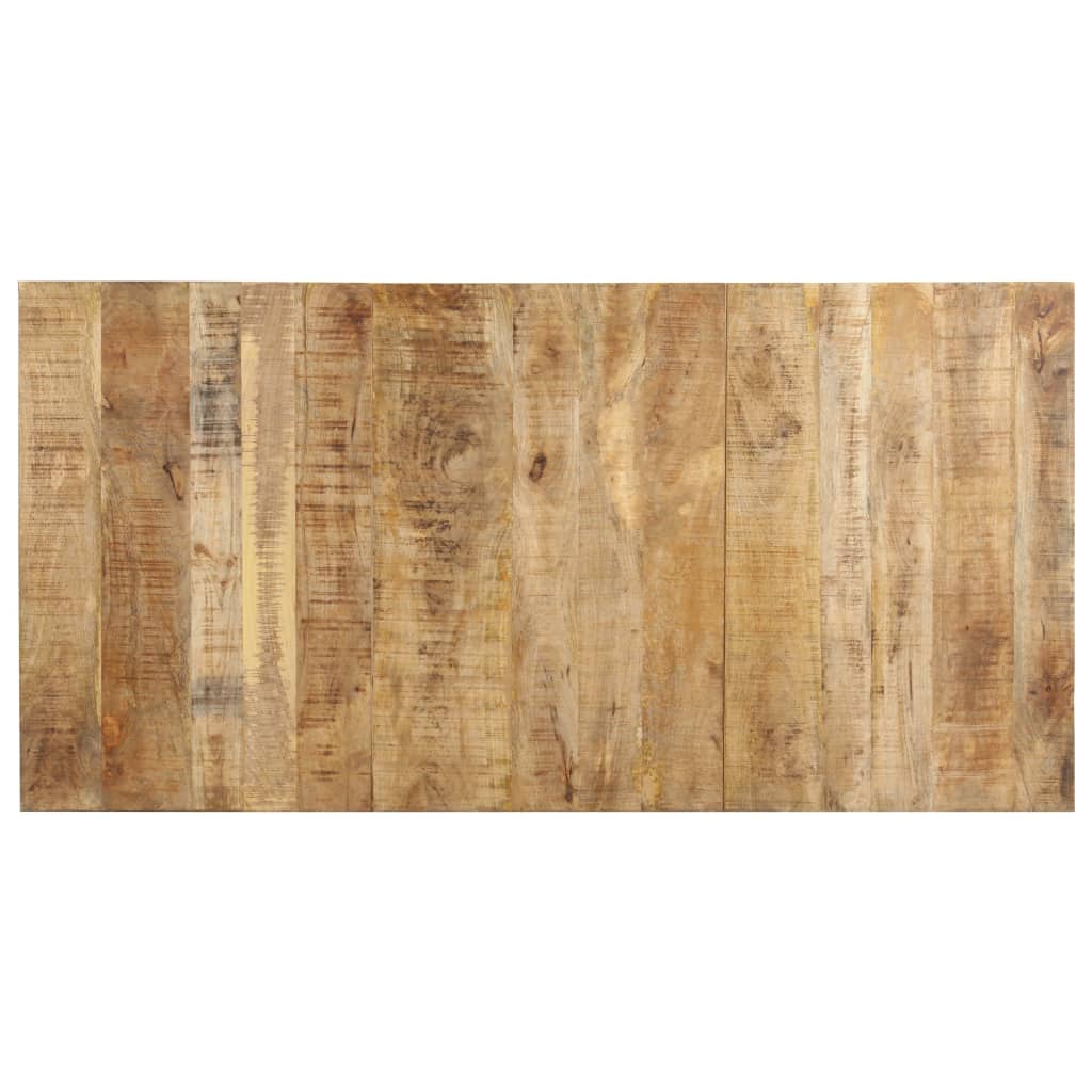 Esstisch 180x90x76 cm Raues Mangoholz