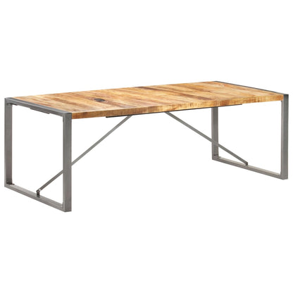 Esstisch 220x100x75 cm Raues Mango-Massivholz